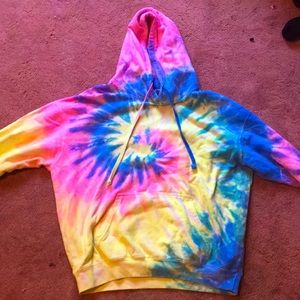 Rainbow Tie-dye hoodie